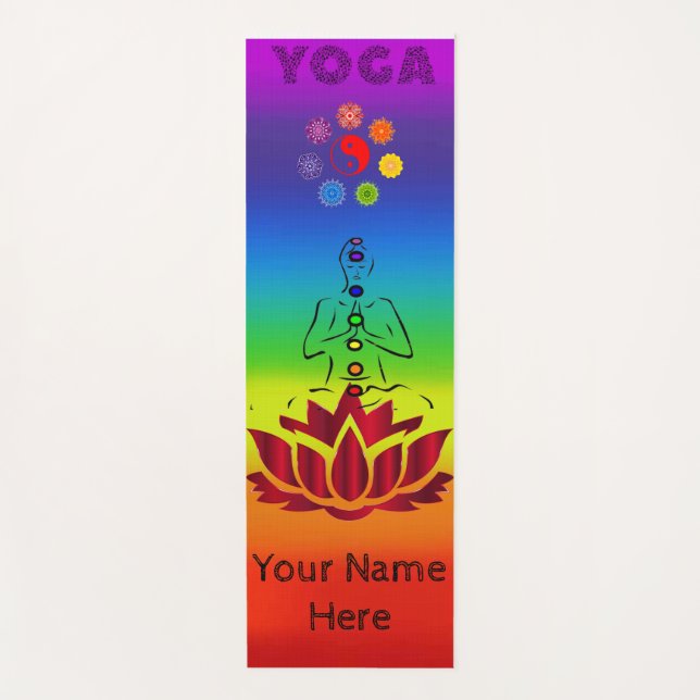 Yoga-Pose Yogamatte (Vorderseite)