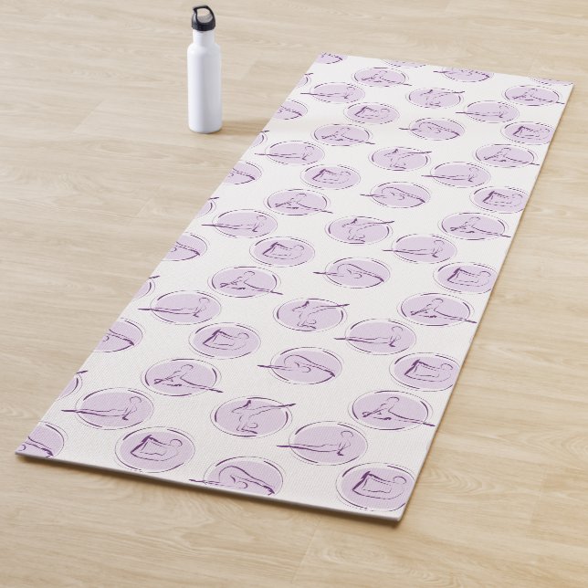 Yoga-Pose Yogamatte (Beispiel)