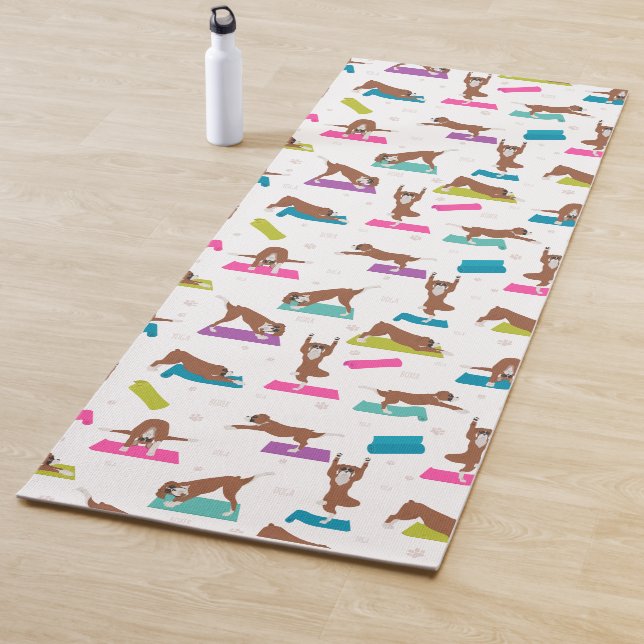 Yoga-Pose Yogamatte (Beispiel)