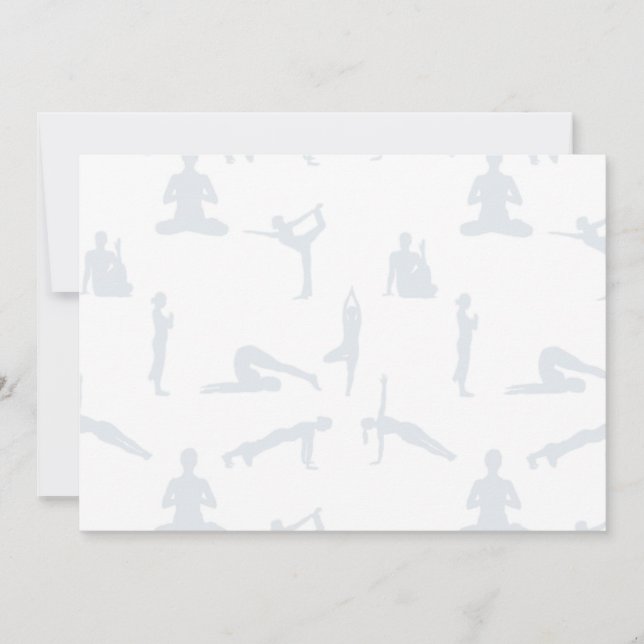 Yoga-Posen (Vorderseite)