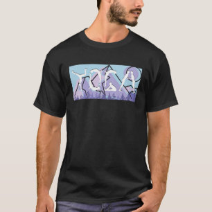 Yoga Posen für Männer Yoga Retro T-Shirt