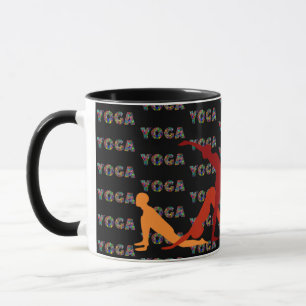 Yoga Posen Keramik Geschenk Kaffee Tee Cup Tasse