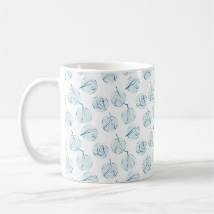 Yoga-Posen-Muster Kaffeetasse
