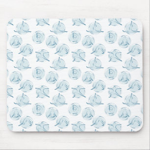 Yoga-Posen-Muster Mousepad