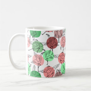 Yoga-Posen-Muster   Yoga-nahtloses Muster 30 Kaffeetasse