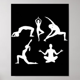 Yoga Posen Poster