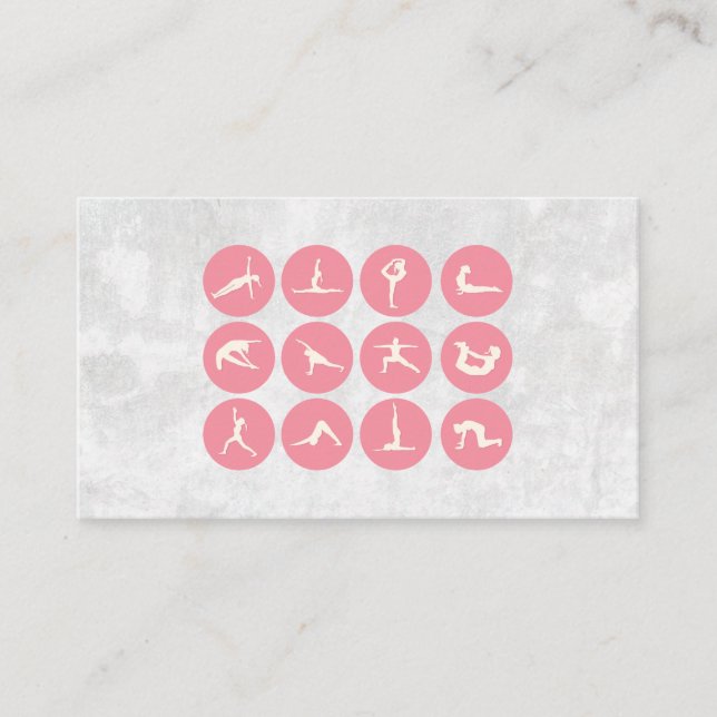 Yoga-Posen | Steigende Flexibilität Visitenkarte