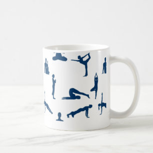 Yoga-Posen Tasse