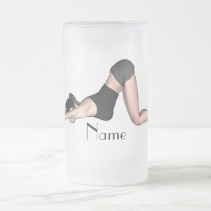 Yoga Posen Thunder_Cove Mattglas Bierglas