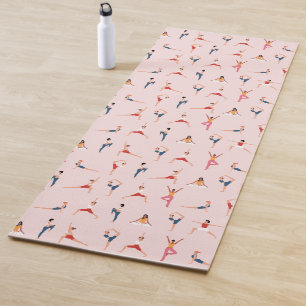 Yoga-Posen Yogamatte