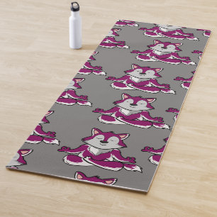 Yoga poses pattern Yoga seamless pattern 20 Yogamatte