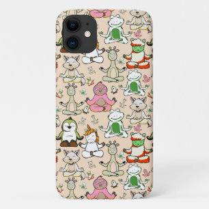 Yoga-Poses Yoga seamless pattern 52 Case-Mate iPhone Hülle