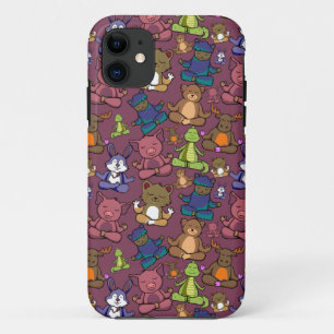 Yoga-Poses Yoga seamless pattern 64 Case-Mate iPhone Hülle