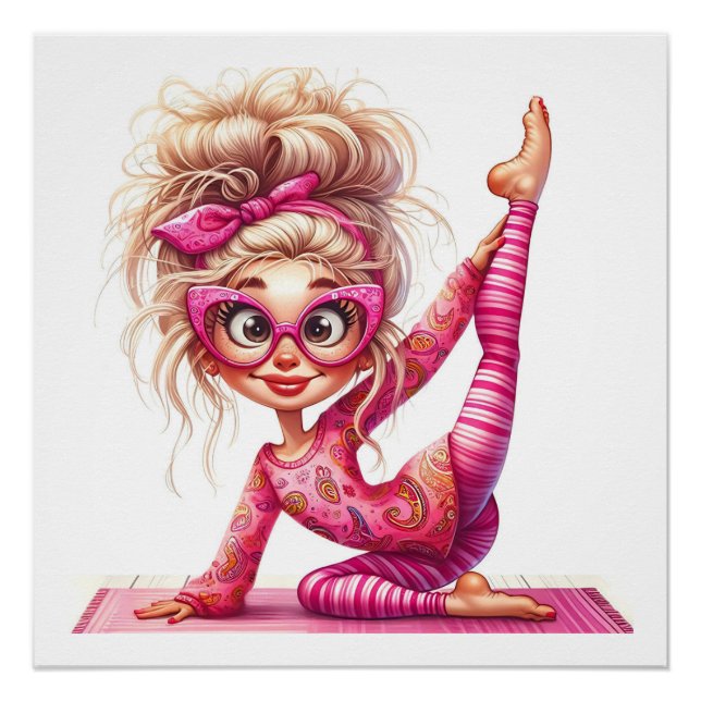 YOGA POSTER (Vorderseite)