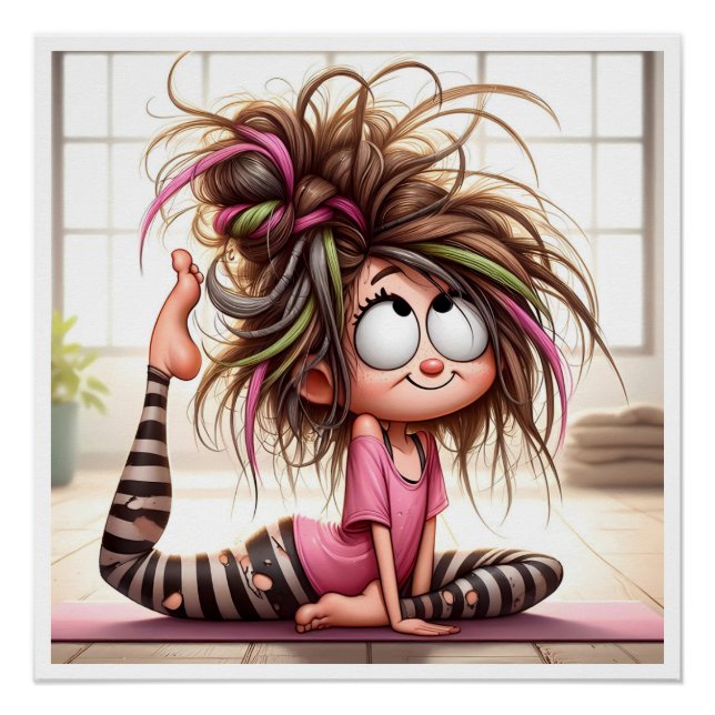 YOGA POSTER (Vorderseite)