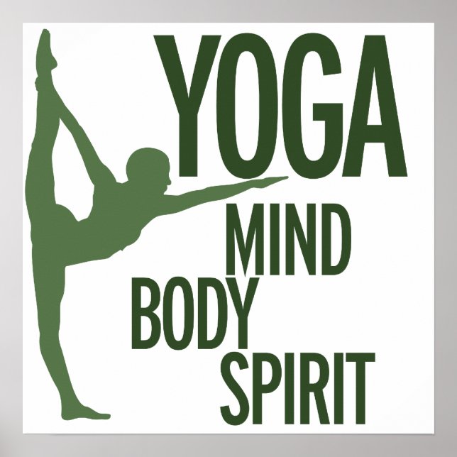 YOGA POSTER (Vorne)