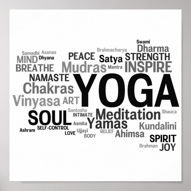 YOGA Poster (Vorne)