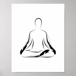 Yoga-Poster Poster