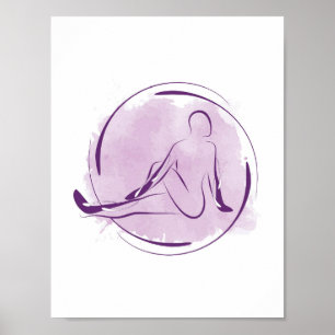 Yoga-Poster Poster