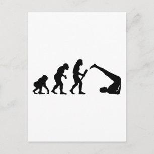 Yoga Postkarte