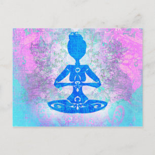 Yoga Postkarte