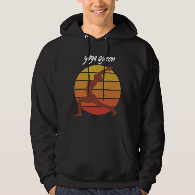 Yoga Queen 71 Hoodie (Vorderseite)