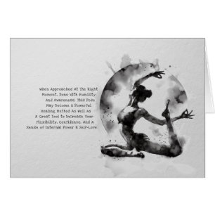 Yoga Reiki Einbeinige Königtaube-Pose