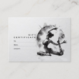 Yoga Reiki Einbeinige Königtaube-Pose Rabattkarte