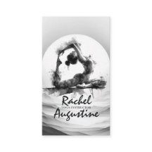 Yoga Reiki Einbeinige Königtaube Pose Wasserfarbe