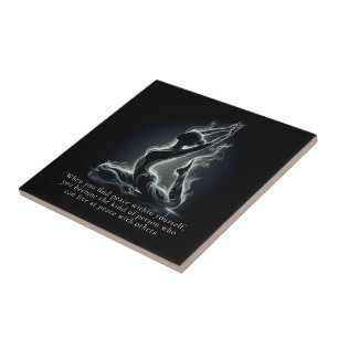 Yoga Reiki Instructor Pose Fliese