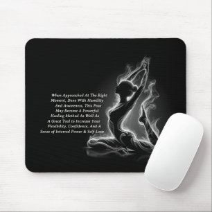 Yoga Reiki Instructor Pose Mousepad