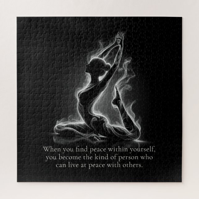 Yoga Reiki Instructor Pose Puzzle (Vertikal)