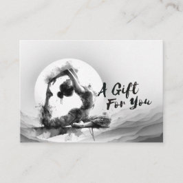 Yoga Reiki Instructor Pose Rabattkarte