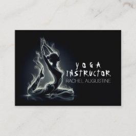 Yoga Reiki Instructor Pose Terminkarte