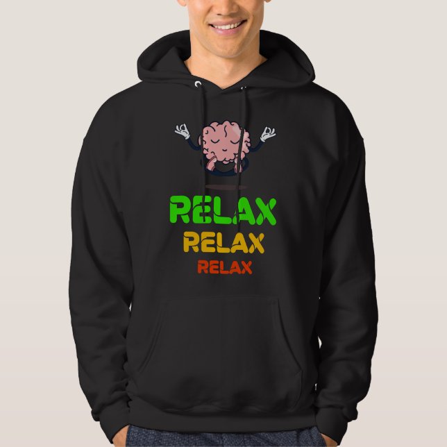 Yoga Relax Hoodie (Vorderseite)