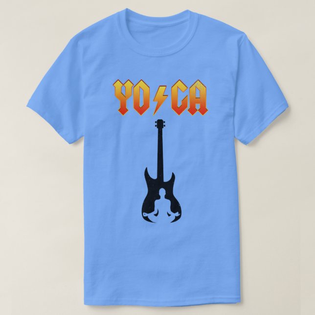 Yoga Rocks 1 T-Shirt (Design vorne)