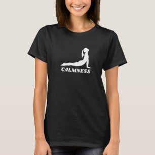 Yoga Ruheposen Meditationsübungen Yogis Inschrift T-Shirt