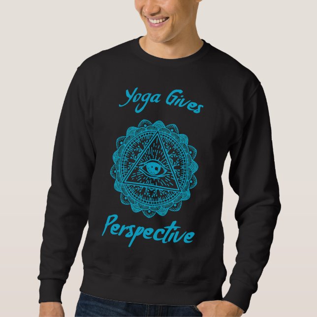 Yoga S Yoga gibt Perspektive Sweatshirt (Vorderseite)