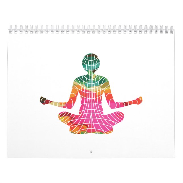 Yoga Sacred Geometry Meditation Symbol Gift Idee Kalender (Titelbild)