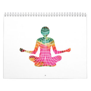 Yoga Sacred Geometry Meditation Symbol Gift Idee Kalender