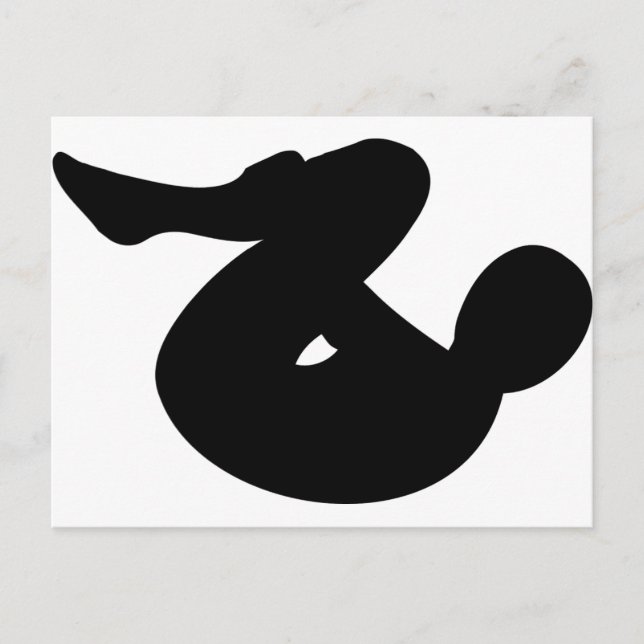 Yoga - Salto Postkarte (Vorderseite)