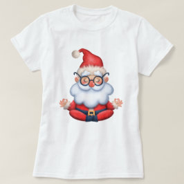 Yoga Santa Weihnachten T - Shirt