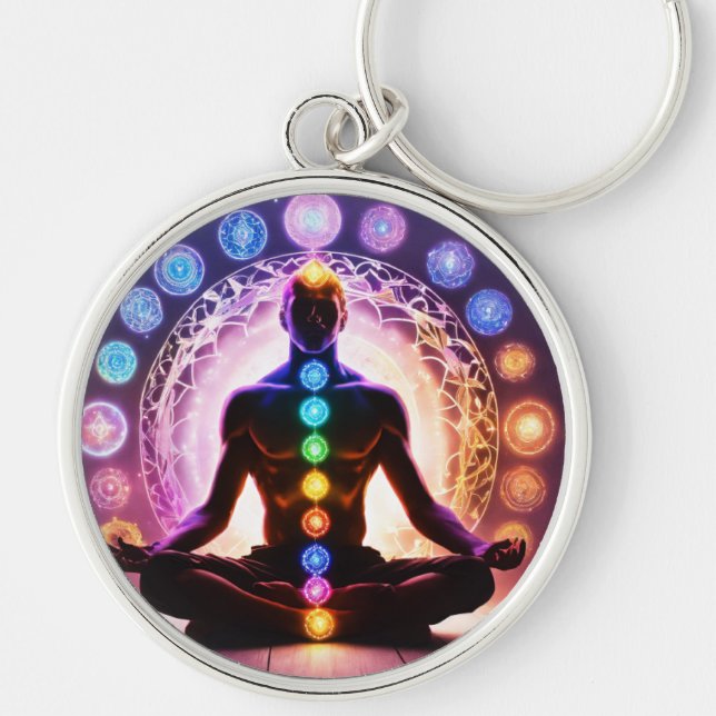 Yoga Schlüsselanhänger (Vorne)