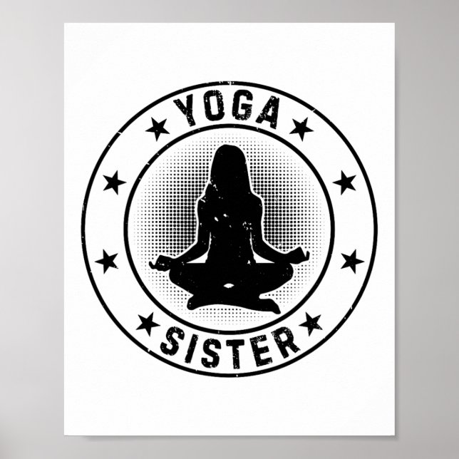 Yoga Schwester Yoga  Poster (Vorne)