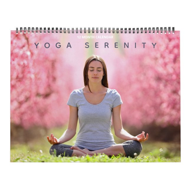 Yoga Serenität Kalender (Titelbild)