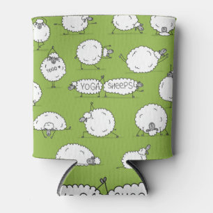 Yoga Sheep: Whimsical Sketch Fun. Dosenkühler