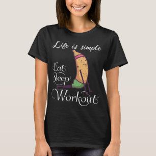 Yoga-Shirt zum Bananentraining T-Shirt