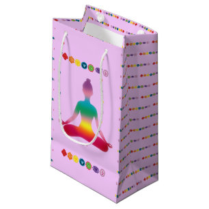 Yoga sieben Chakras Kleine Geschenktüte