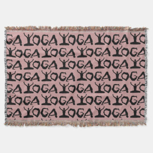 Yoga Silhouettes Decke