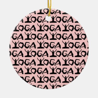 Yoga Silhouettes Keramikornament